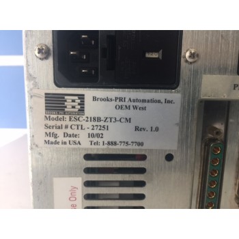 Brooks Automation ESC-218B-ZT3-CM Robot Controller